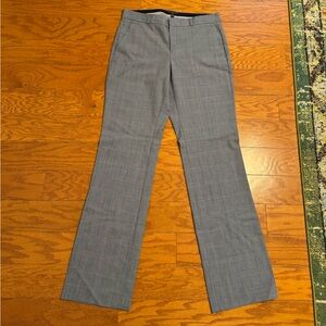 Banana Republic Women's Classic Navy Plaid Trousers